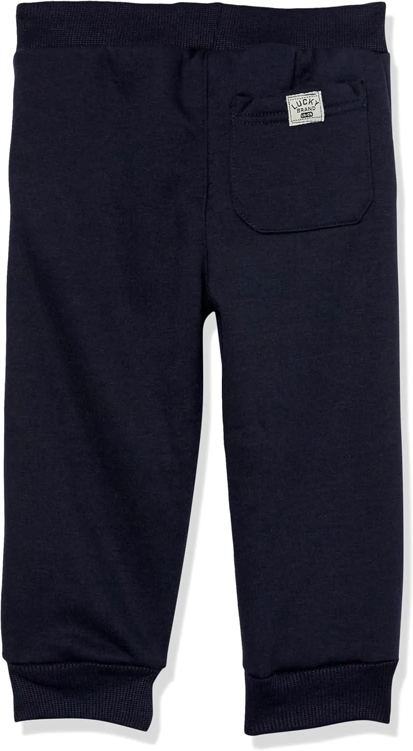 Lucky Brand Baby Boys' Fleece Hoodie and Jogger Set