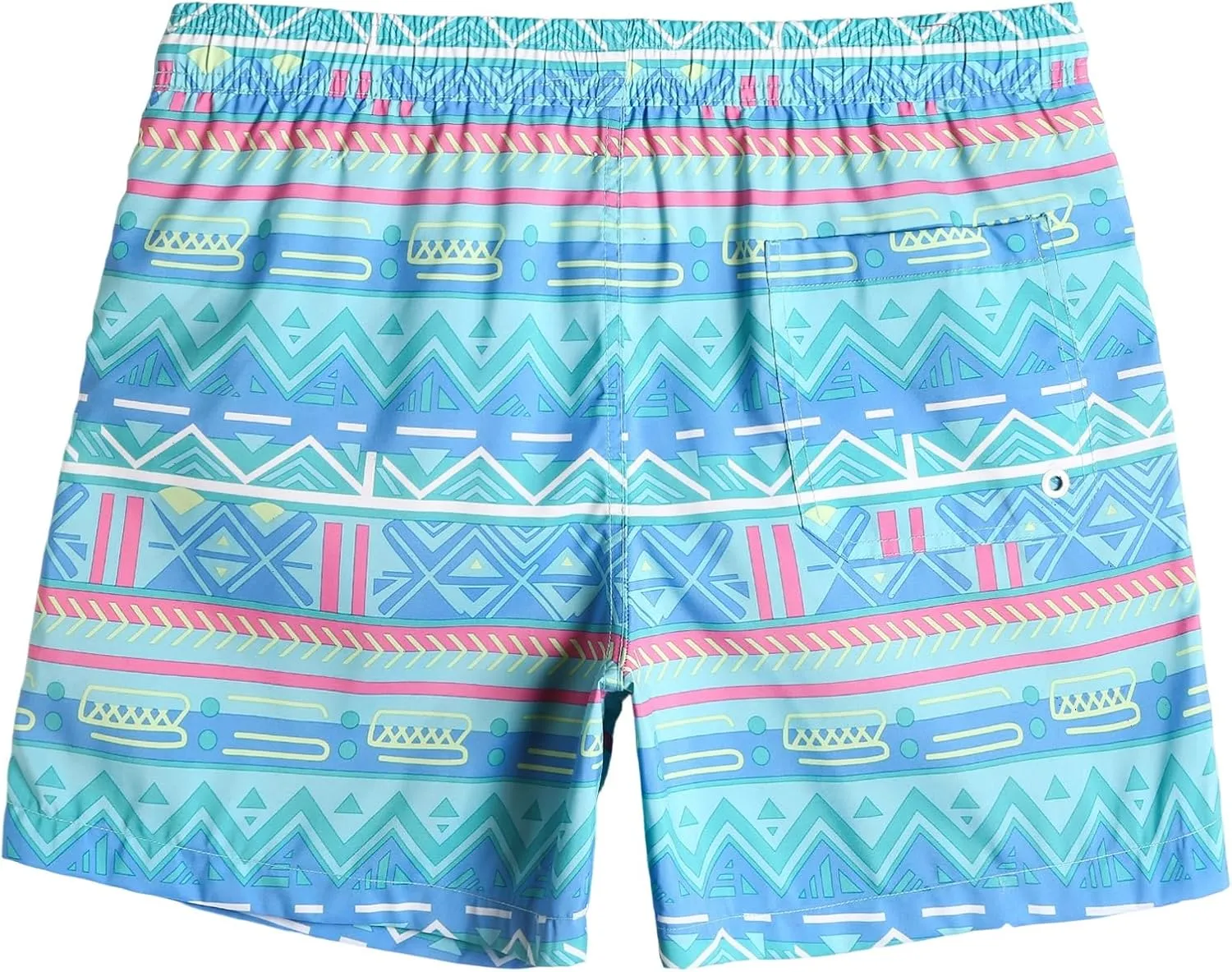 maamgic Mens Swim Trunks 5" Quick Dry Beach Shorts Bathing Suits with Mesh Lining Pockets
