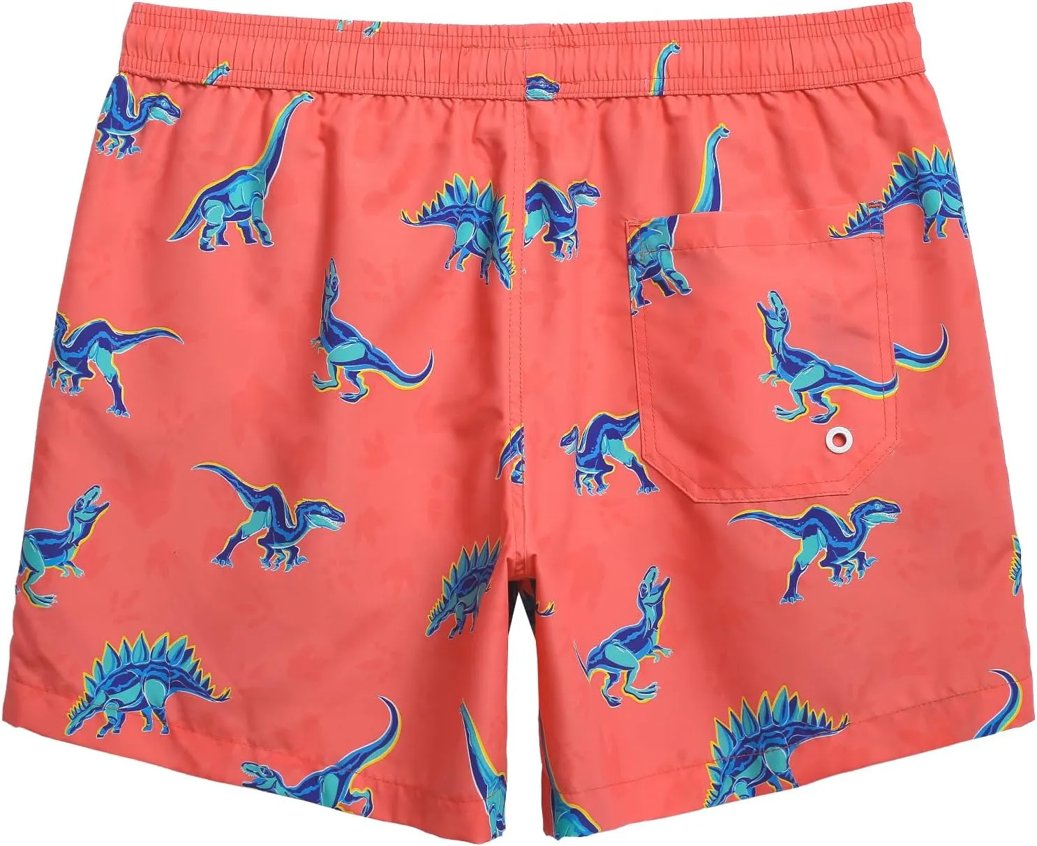 maamgic Mens Swim Trunks 5" Quick Dry Beach Shorts Bathing Suits with Mesh Lining Pockets