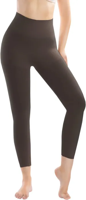 MD Shapewear for Women Tummy Control Seamless High Waisted Light Compression Footless Tights Leggings