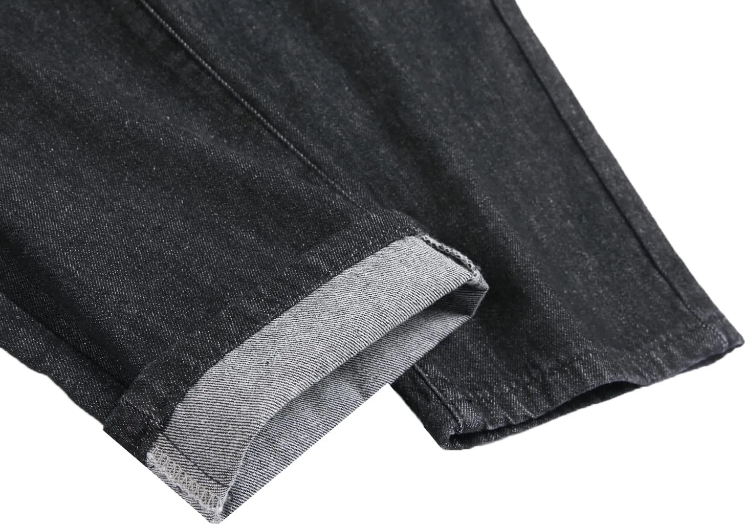 Men Ripped Jeans, Slim Fit Straight Leg, Denim Pants with Holes