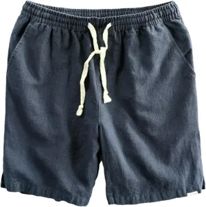 Men Summer Cotton Linen Shorts Japan Beach Holiday Home Male Simple Casual Slim Fit Harajuku Soft Thin Shorts