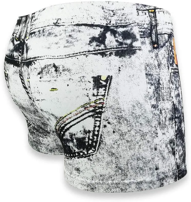 Men's Boxer Brief Underwear Support Pouch Men's Briefs with Ball Pouch Your Face Here Underwear Union Jack Underwear