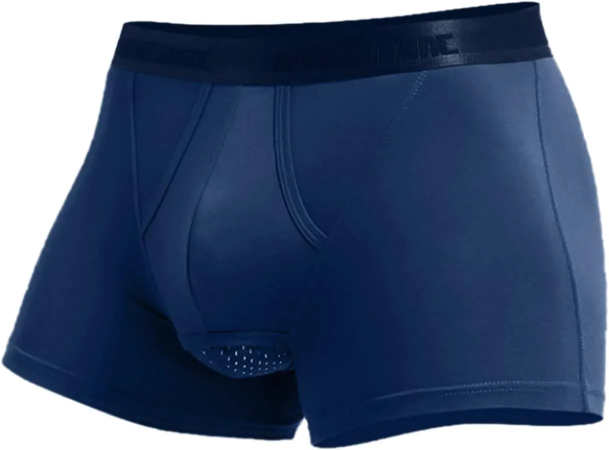 Mens Boxer Briefs Mens Stretch Boxer Briefs Soft Cotton Open Fly Plaid Boxers
