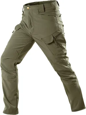 Men's Casual Tactical Cargo Pants Outdoor Work Dress Pants Joggers Hiking Pants Summer Fall Trousers with Pockets