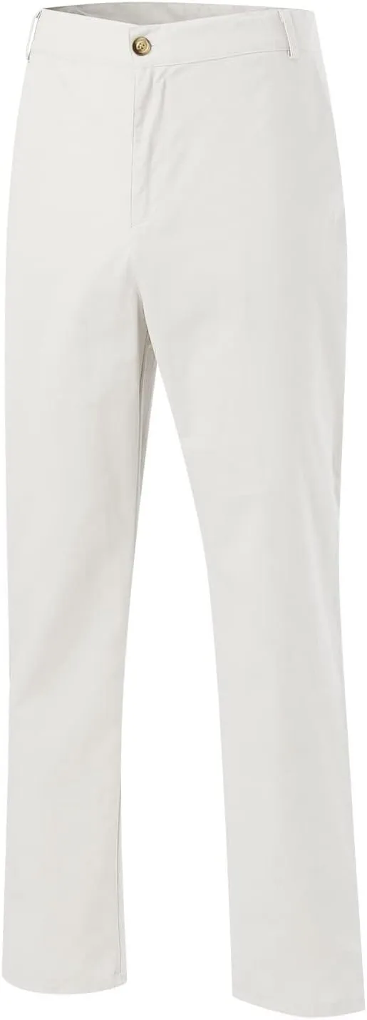 Men's Cotton Linen Pants Washed Comfort Stretch Chino Pant Slim Fit Slacks Summer Beach Lightweight Pants for Men