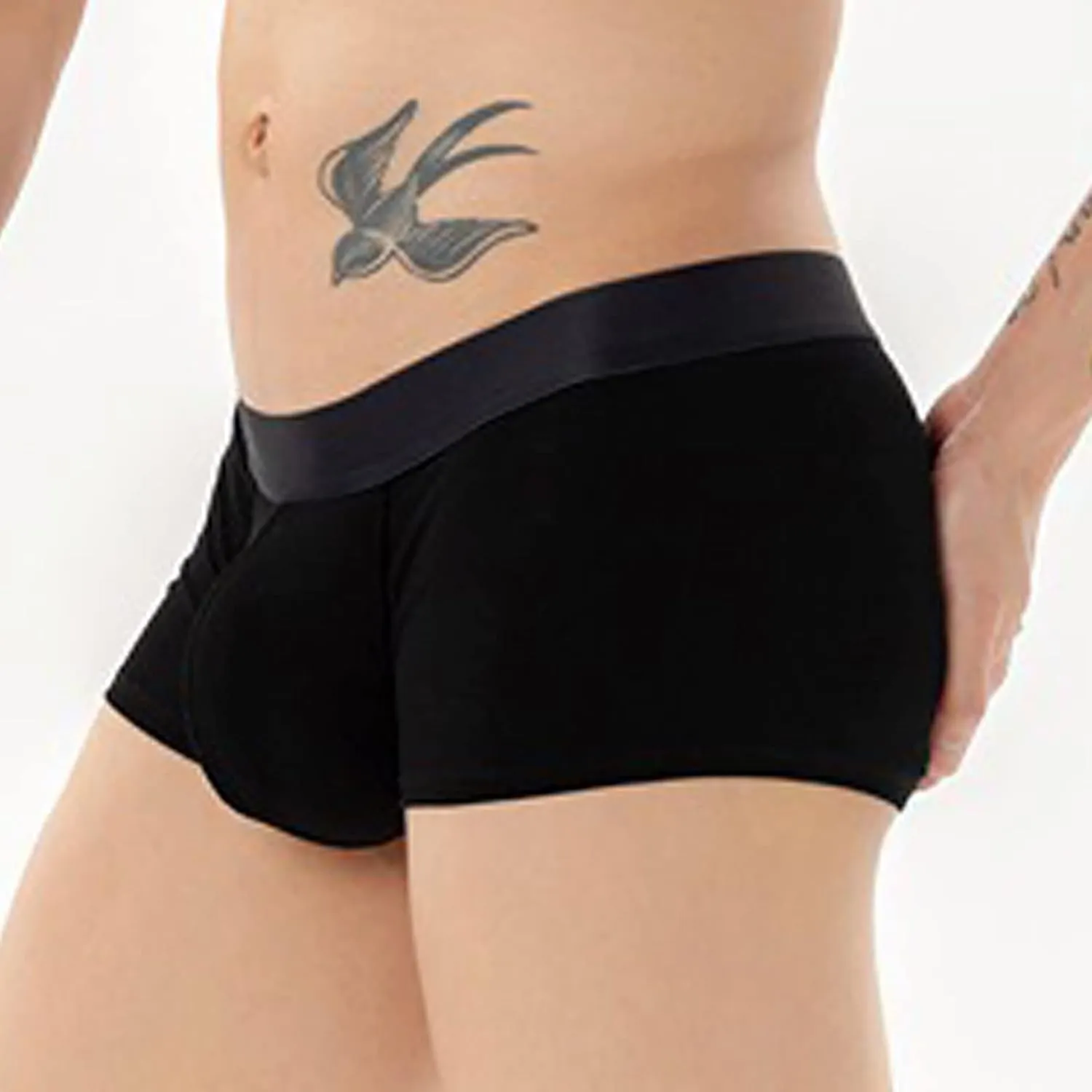 Men's Elephant Trunk Cotton Briefs Sentimental Gifts for Boyfriend Boxers That Don T Ride Up Organic Boxer Briefs