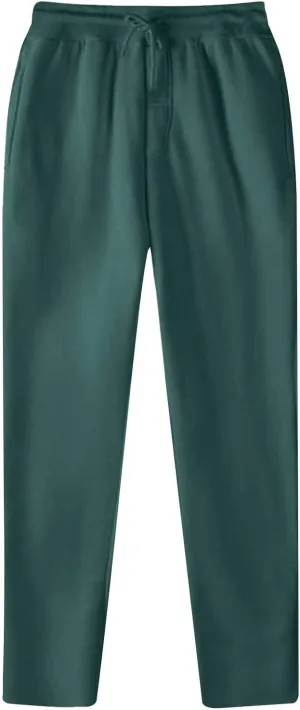 Men's Fashion Sweatpants Solid Color Elastic Waist Drawstrings Straight Slim Fit Trousers New Comfort Casual Pants
