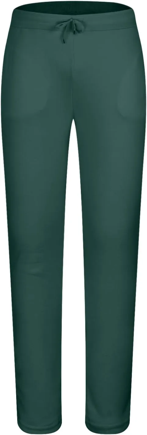 Men's Fashion Sweatpants Solid Color Elastic Waist Drawstrings Straight Slim Fit Trousers New Comfort Casual Pants
