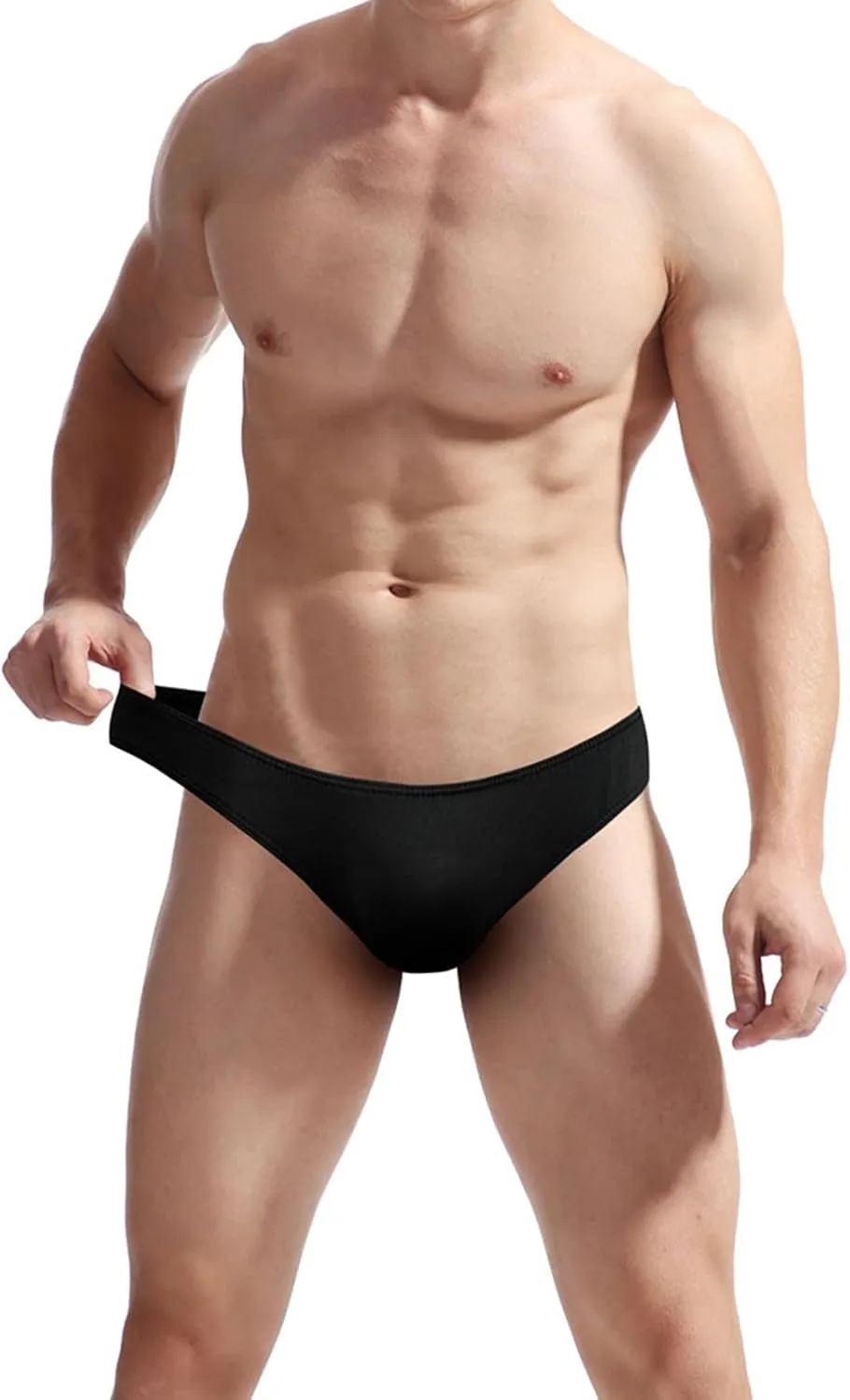 Men's Low Rise Briefs Soft Breathable Bulge Pouch Sexy Underwear Mens Bikini Underwear Low Rise Briefs Underpants