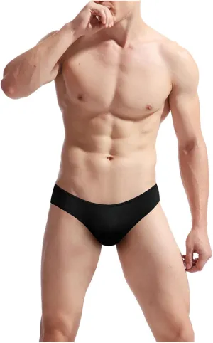 Men's Low Rise Briefs Soft Breathable Bulge Pouch Sexy Underwear Mens Bikini Underwear Low Rise Briefs Underpants