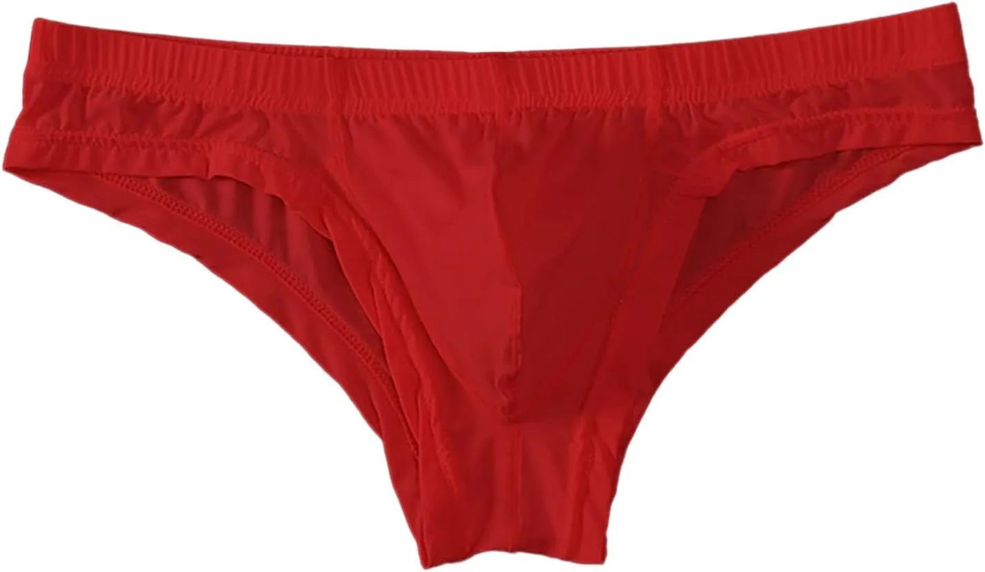 Men's Sexy Mankini Costume Suspender Thong Underwear Sexy Briefs Suspender Swimsuit Swimwear Thong Underwear for Men Red