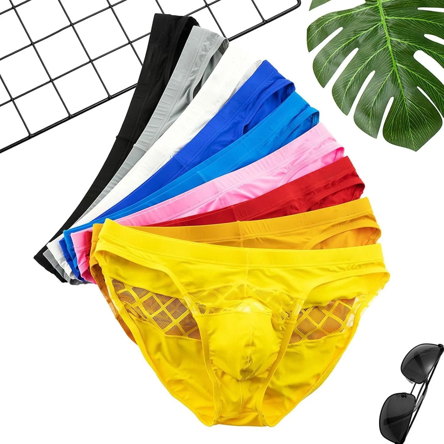 Men's Sexy Mesh Underwear Boxer Shorts Gifts to Get Your Boyfriend from Cat Mens Lingerie Straight