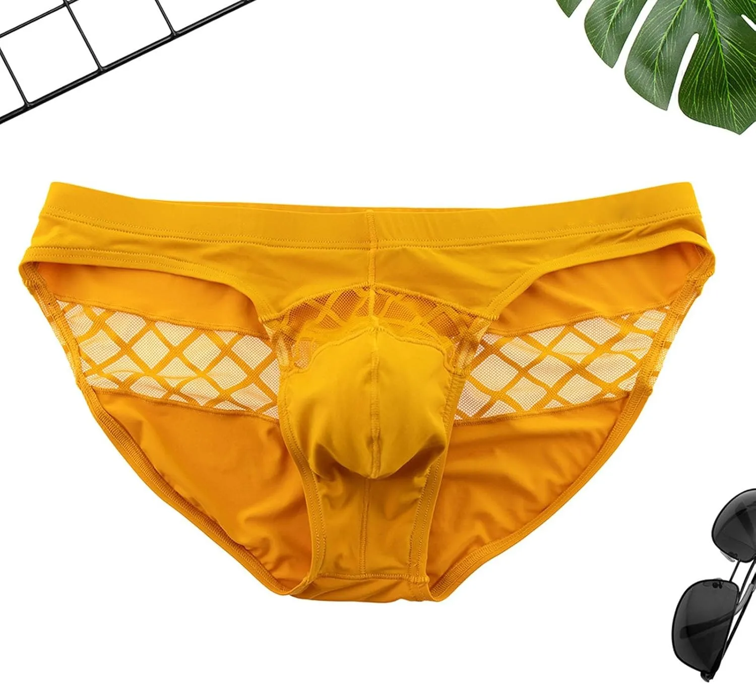 Men's Sexy Mesh Underwear Boxer Shorts Gifts to Get Your Boyfriend from Cat Mens Lingerie Straight