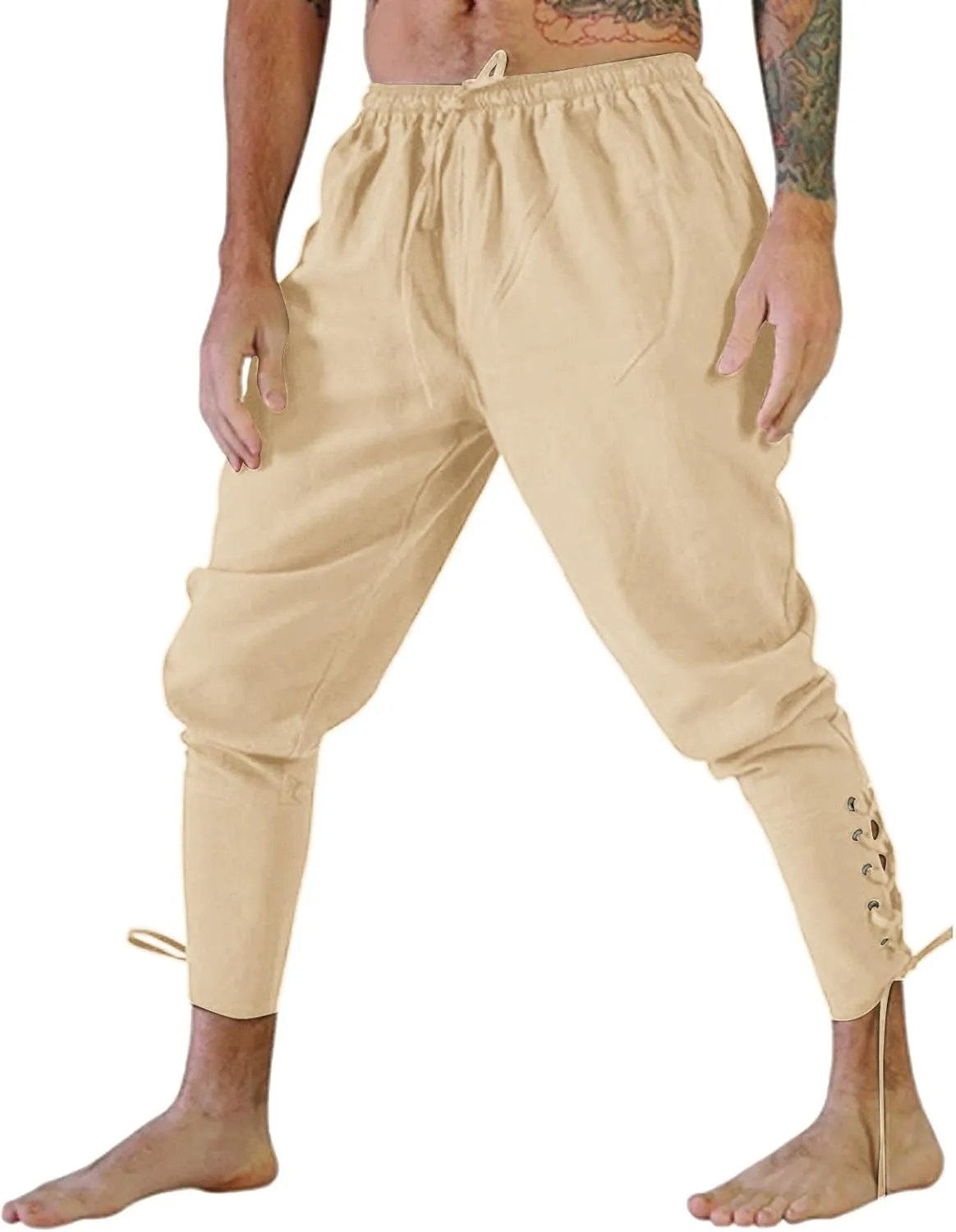 Mens Slim Fit Dress Pants, Solid Color Pleated Front Skinny Stretch Business Suit Trousers Classic Tapered Work Slacks