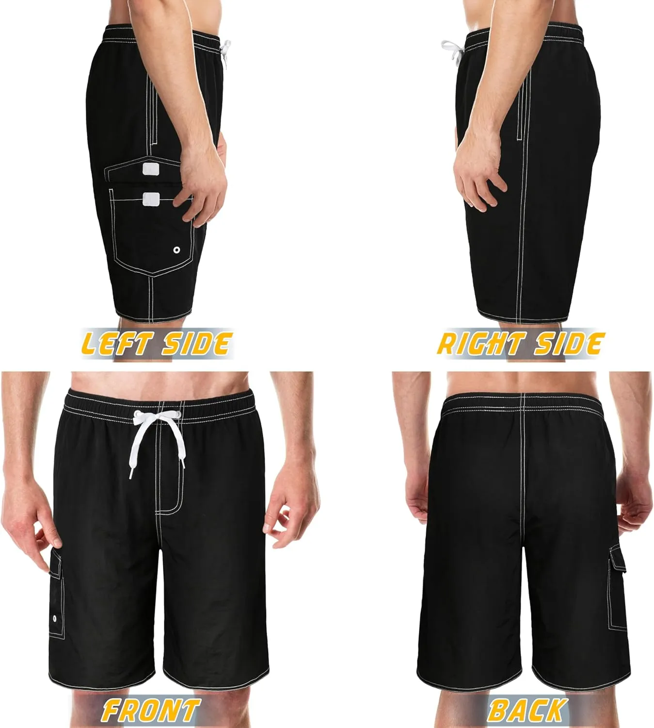 Mens Swimming Trunks Swim Trunks Quick Dry Swim Shorts with Mesh Lining Funny Swimwear Bathing Suits