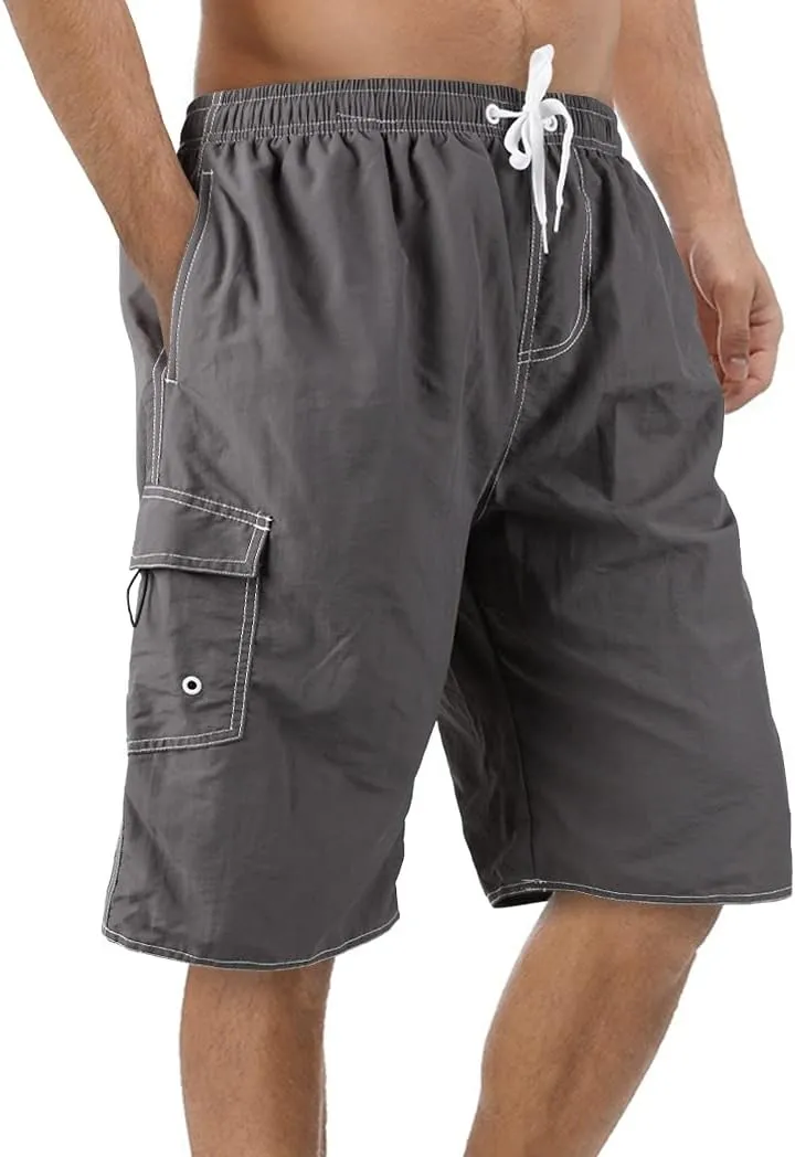 Mens Swimming Trunks Swim Trunks Quick Dry Swim Shorts with Mesh Lining Funny Swimwear Bathing Suits
