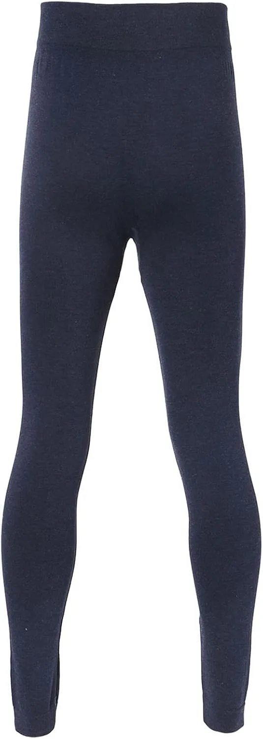 Mens Thermal Underwear Pants Lightweight Long Johns Bottoms Elastic Waist Thermal Leggings for Men Cold Weather