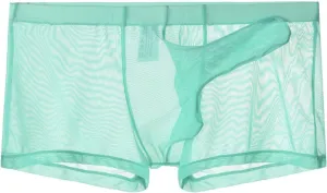 Men's Thong Underwear G-Strings Silk Bikini Underwear Pouch Athletic Panties Briefs Underwear Men's Lingerie