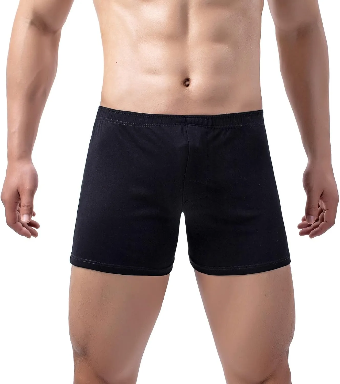 Mens Underwear Mens Boxer Briefs Flex Fit Spandex Support Pouch