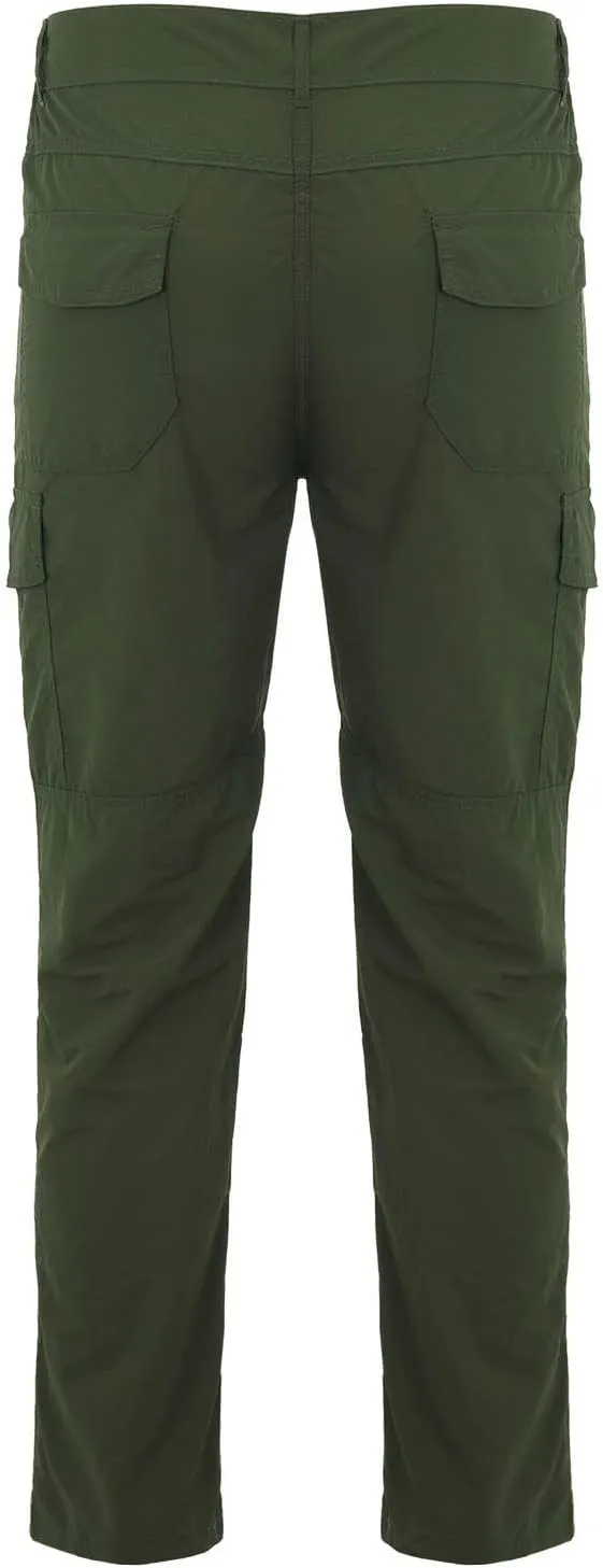 Mens Work Pants,Quick Dry Rainproof Outdoor Mountainering Trousers with Multi Pockets Athletic Casual Lightweight Golf Pants