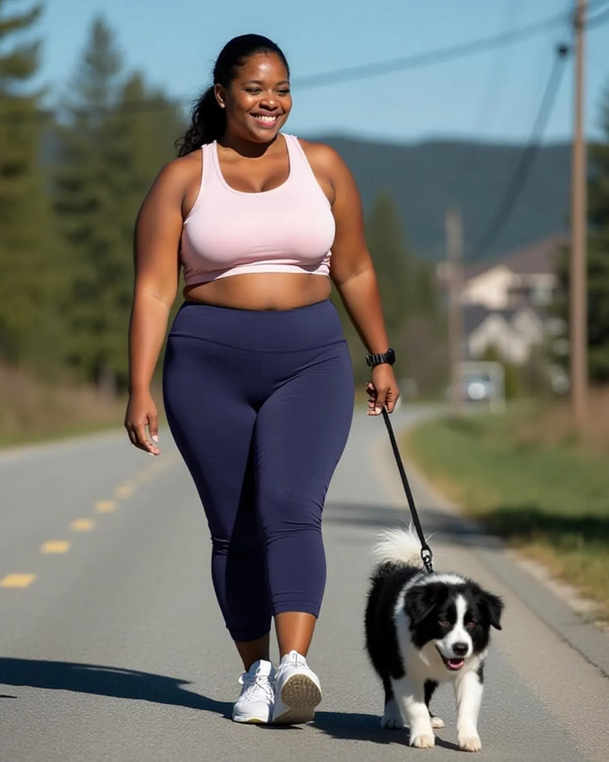 NexiEpoch Leggings for Women Plus Size-High Waisted L-XL-6XL Tummy Control Soft Yoga Pants for Workout Running