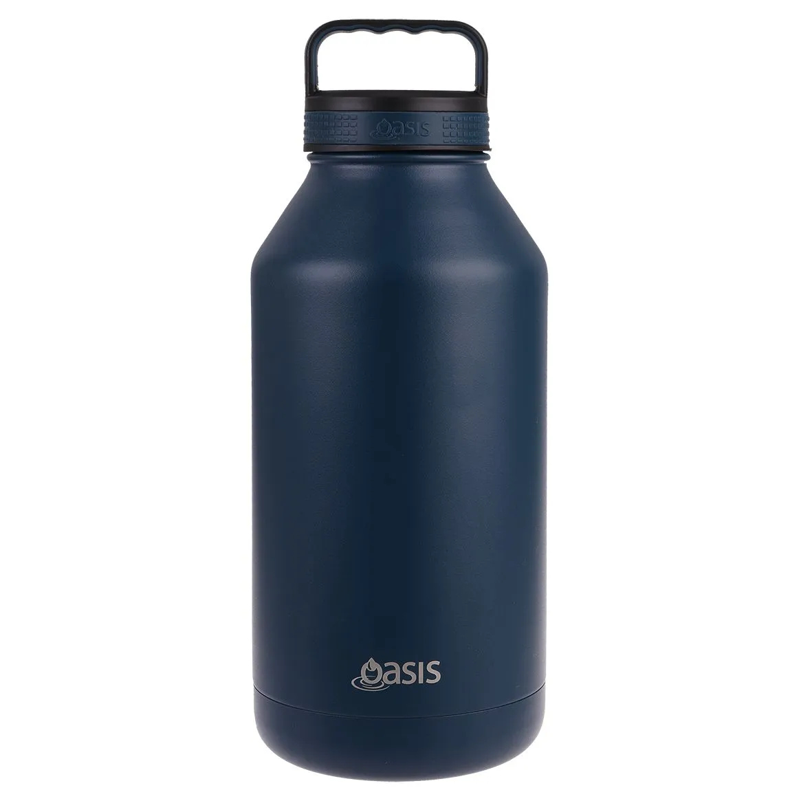 Oasis Stainless Steel Double Wall Insulated Bottle Navy 1.9L