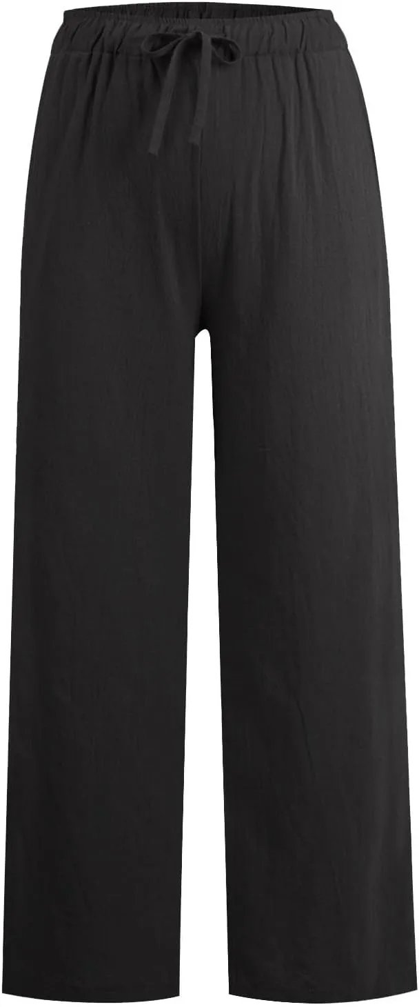 Pants for Women, Oversized High Waisted Straight Leg Pants Wide Casual Sweatpants