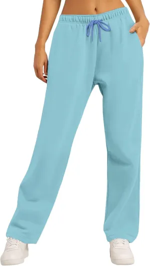 Pants for Women, Pants Wide Leg Straight High Waisted Summer Summmer Linen