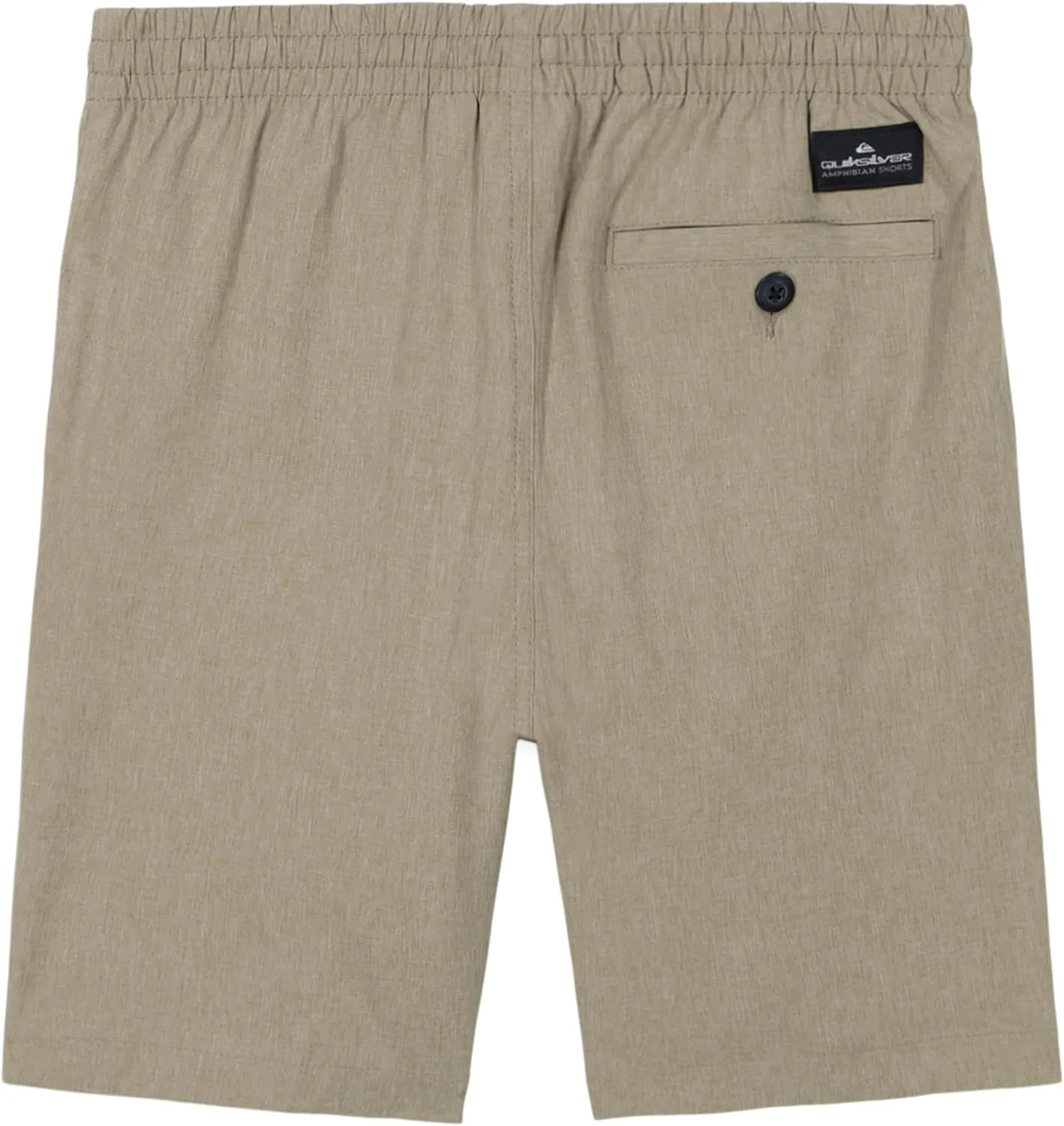 Quiksilver Boys' Eddie Pull-on Amphibian Hybrid Shorts, Water Friendly with Straight Leg Fit