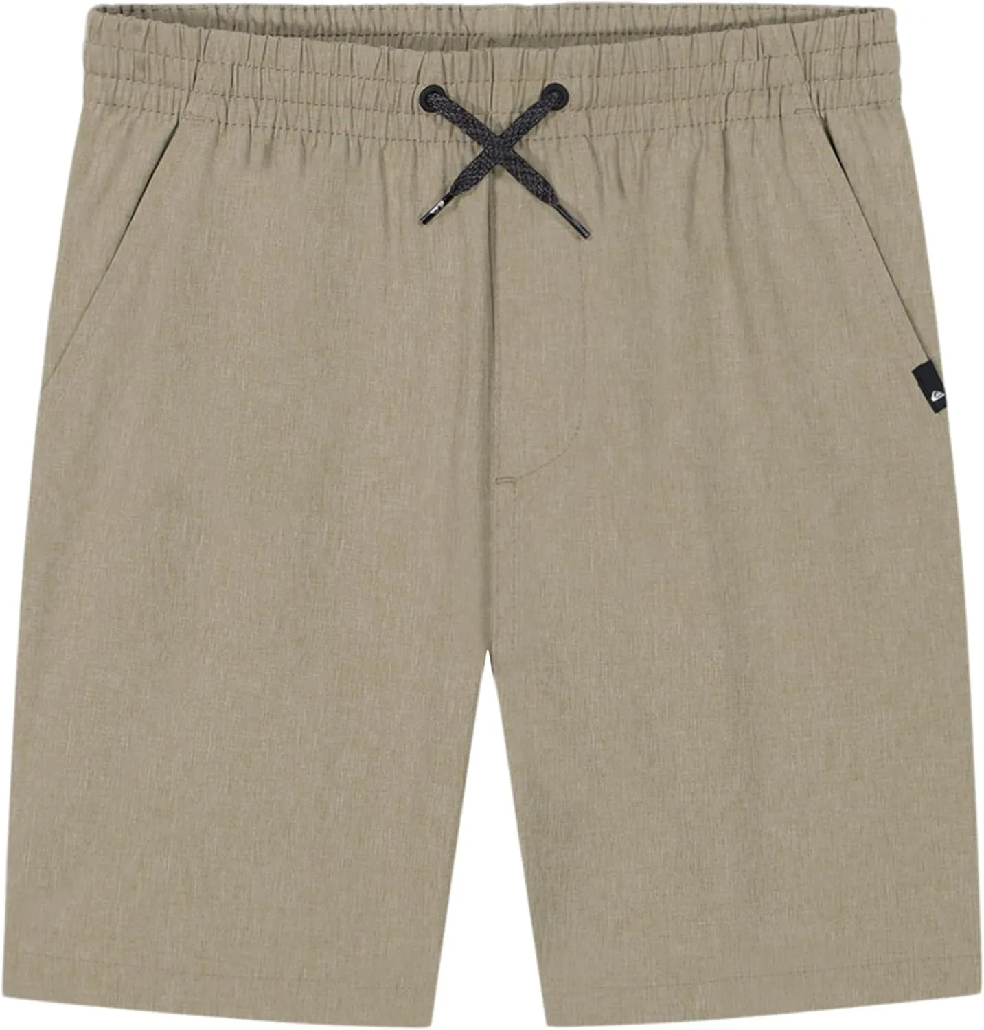Quiksilver Boys' Eddie Pull-on Amphibian Hybrid Shorts, Water Friendly with Straight Leg Fit