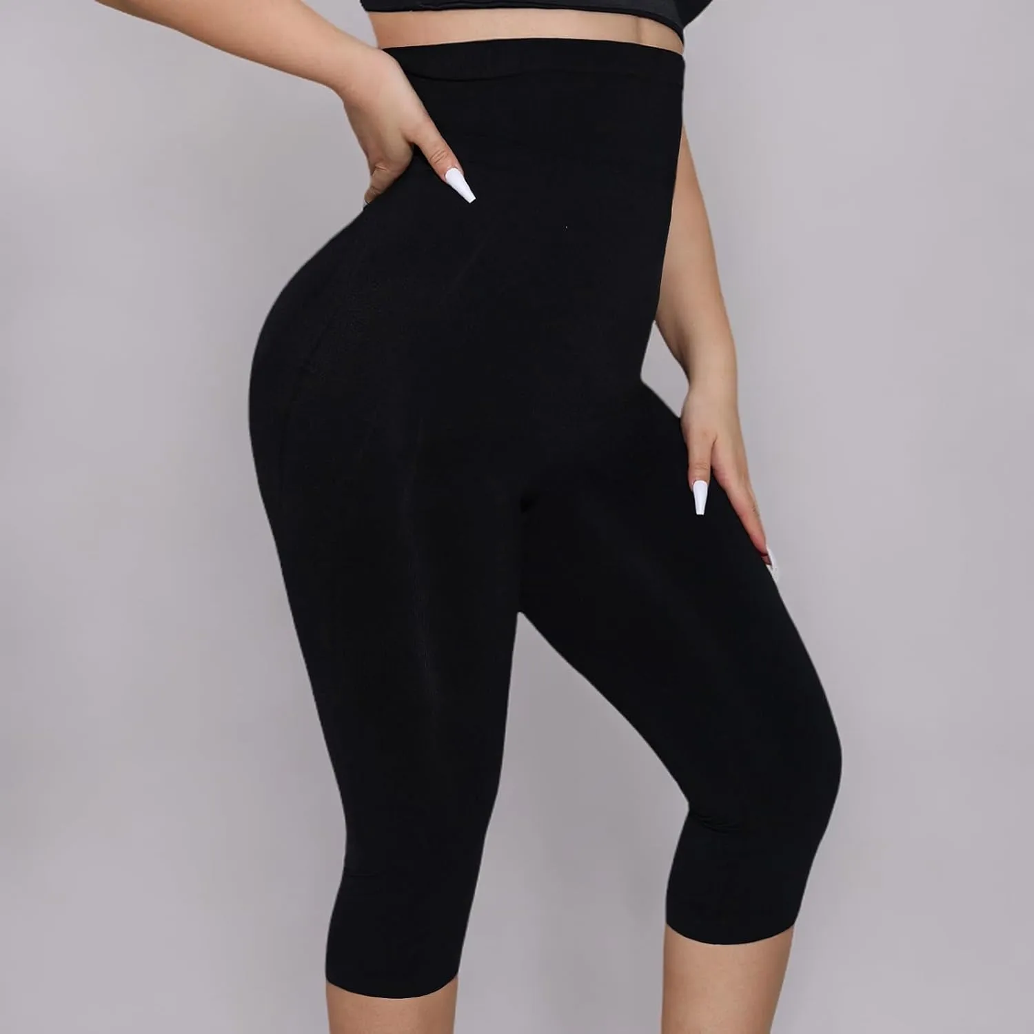 Shapewear Leggings for Women Tummy Control High Waisted Seamless Body Shaper Butt Lift Thigh Slimmer