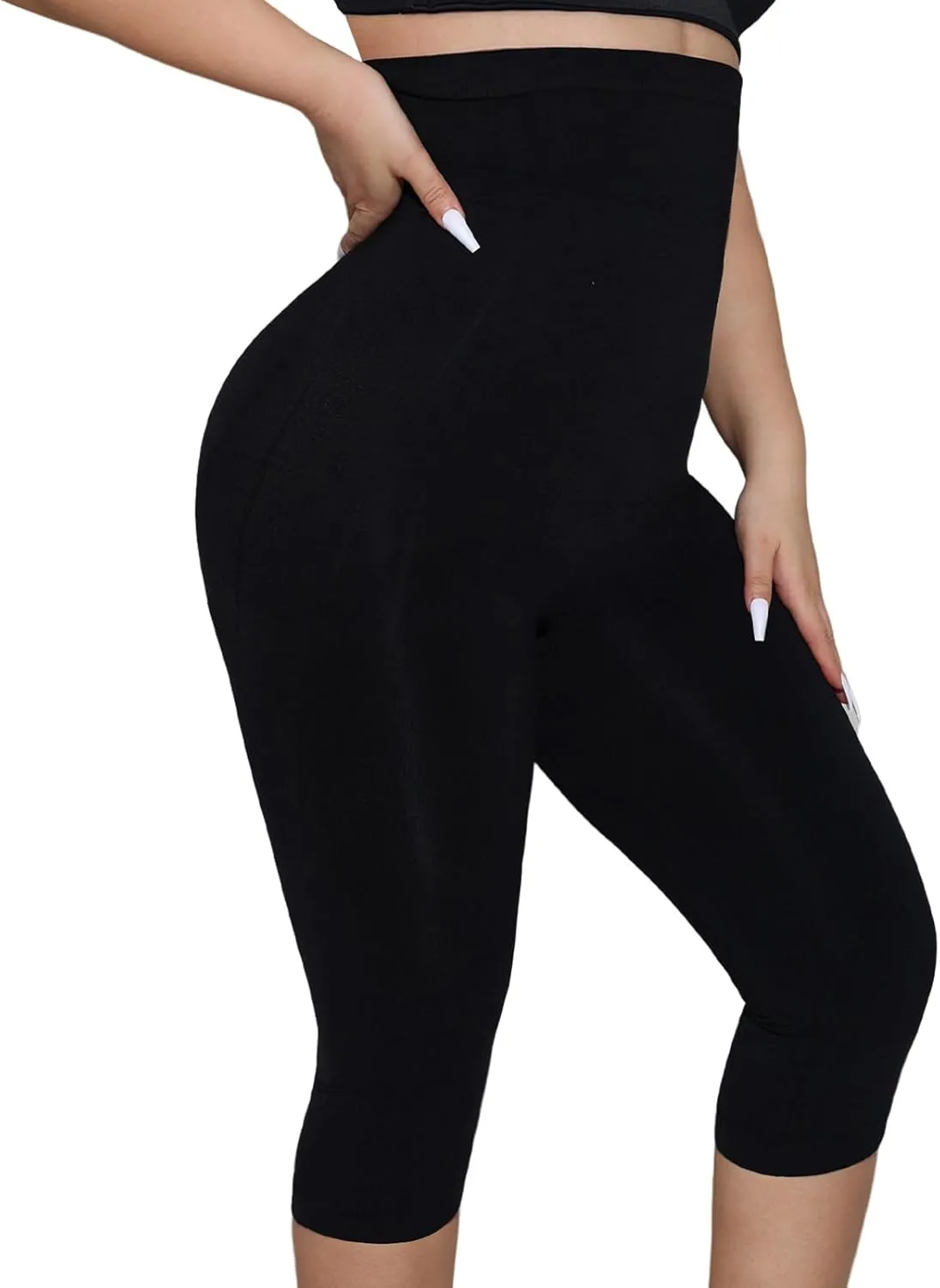 Shapewear Leggings for Women Tummy Control High Waisted Seamless Body Shaper Butt Lift Thigh Slimmer
