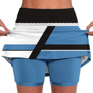 Skorts for Woman High Waisted Athletic Shorts Tennis Golf Yoga Skirts with Built in Shorts Beach Vacation Outfits