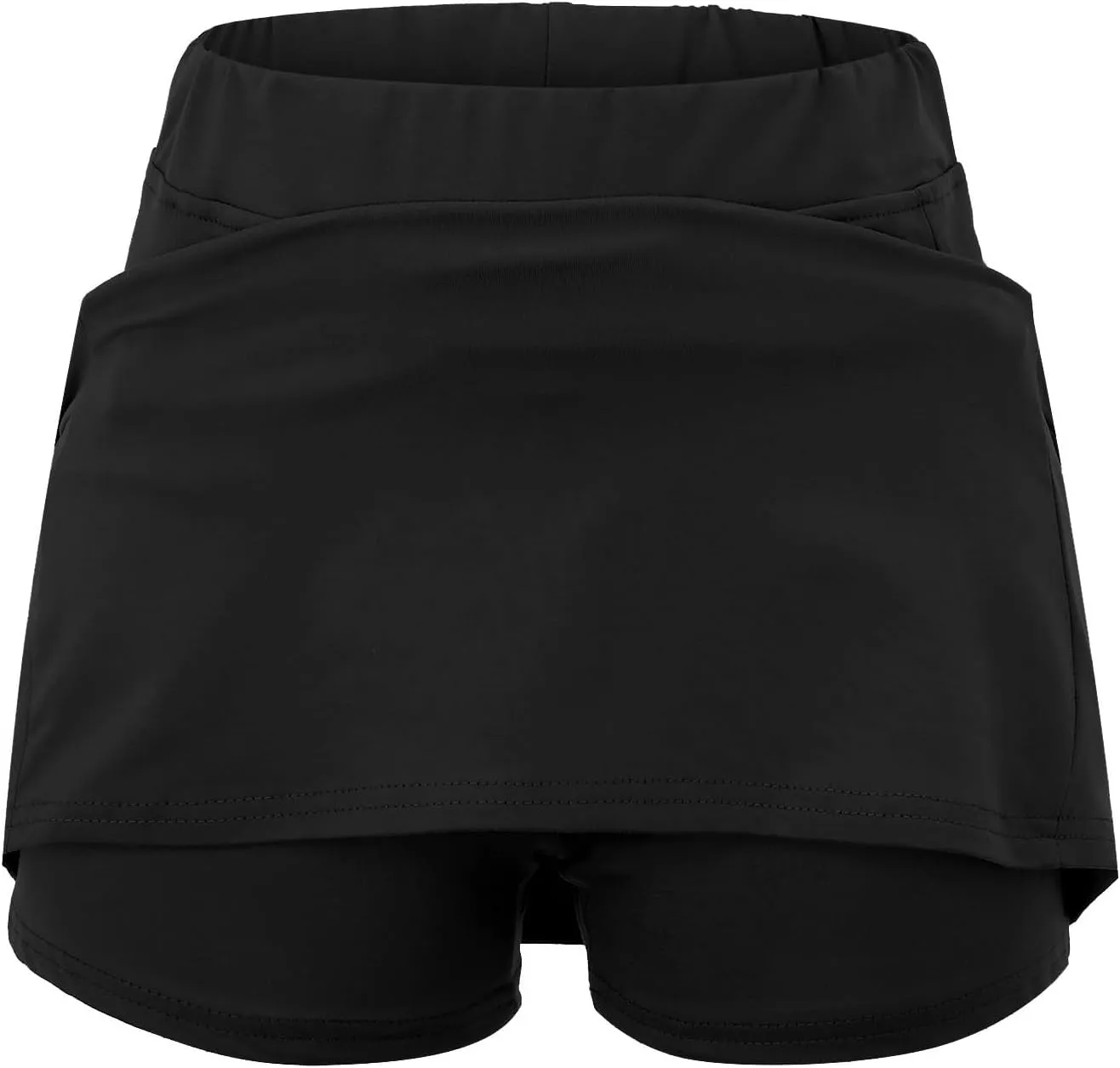 Skorts for Woman Tennis Skirt High Waisted Workout Golf Skorts with Shorts Underneath Quick Dry Gym Athletic Running Skirts