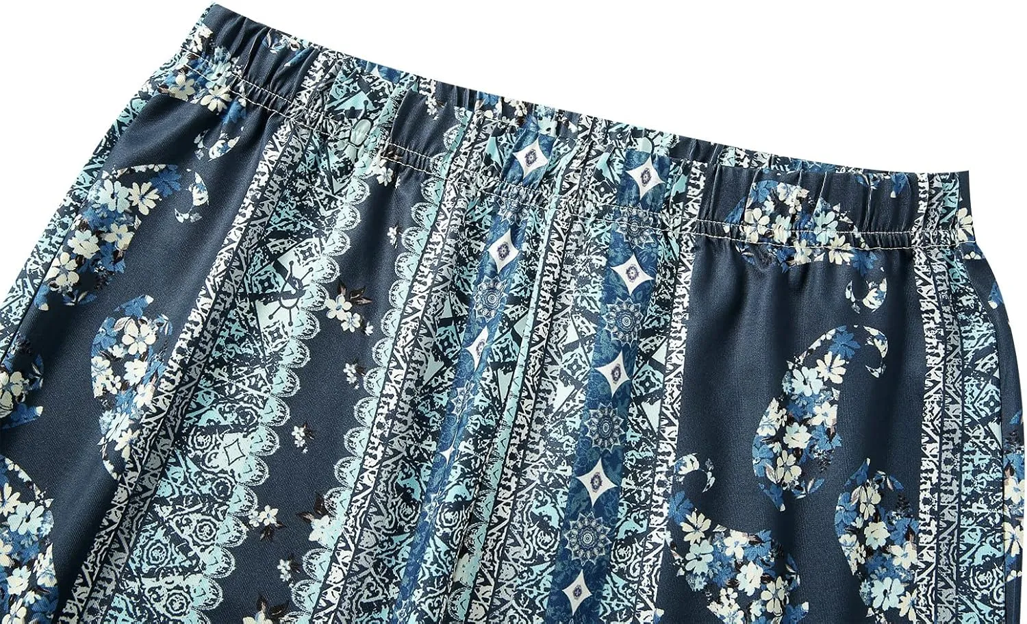 Summer Women Sexy High Waist Full Length Pants Trousers Flared Wide Pants Legs Bell Bottom Boho Palazzo Long Pants