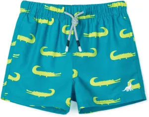 SURF CUZ Boys Swim Trunks Toddler Swim Shorts UPF 50  Bathing Suit for Boy Swimsuit Quick Dry Mesh Beach Boardshorts Swimwear