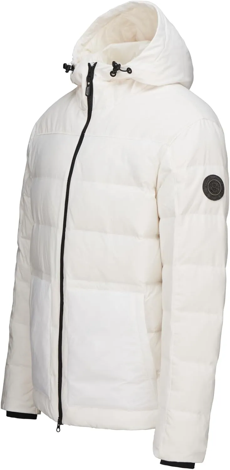 SWIMS Men's Verbier Winter Down Jacket, Cold Weather Puffer Coat
