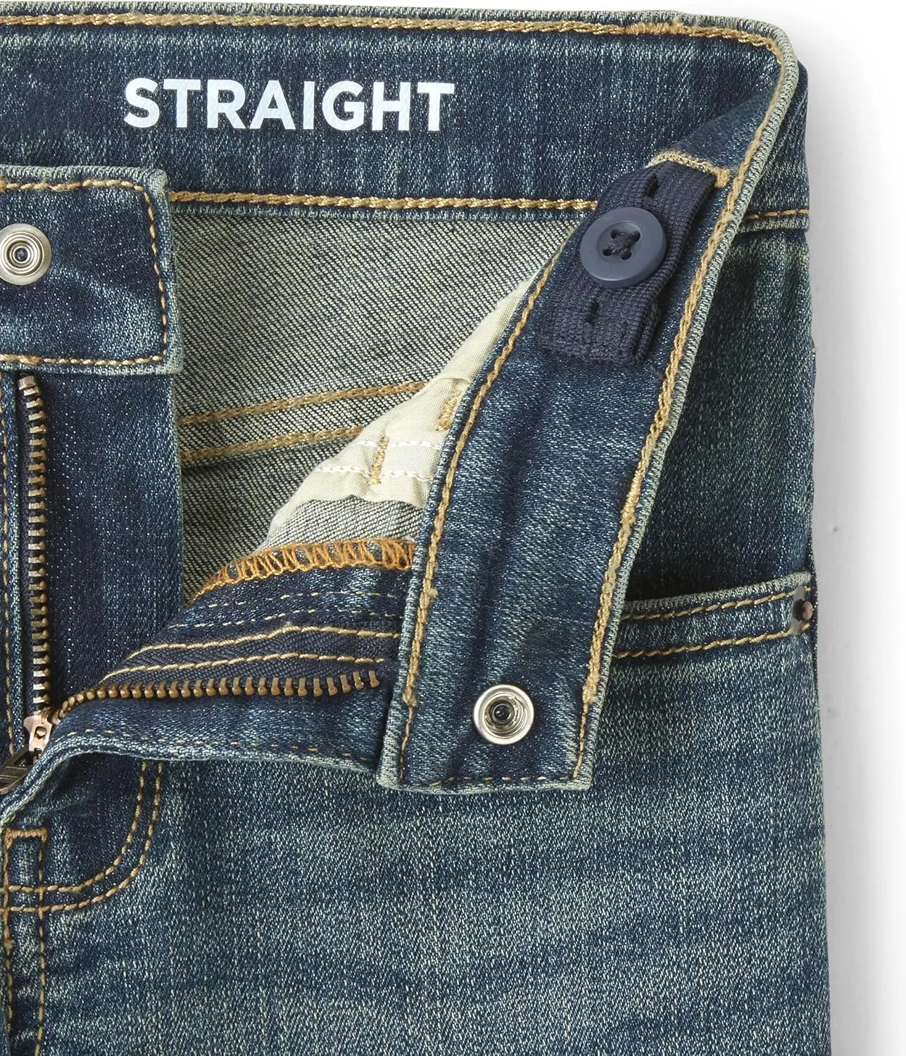The Children's Place Boys' Stretch Straight Leg Jeans