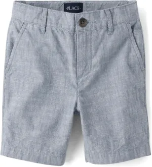 The Children's Place Boys' Textured Chino Shorts