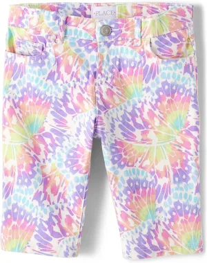 The Children's Place Girls' Denim Skimmer Shorts