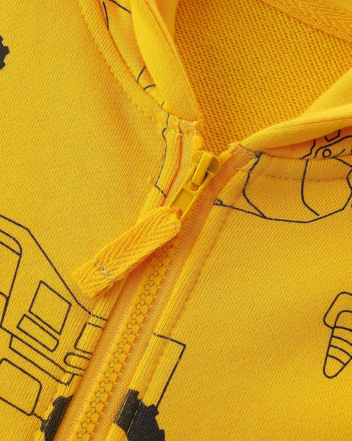 Toddler Kids Zip Up Hoodie Sweatshirt Fall Clothes Boys Hooded Jacket 2-7 Years