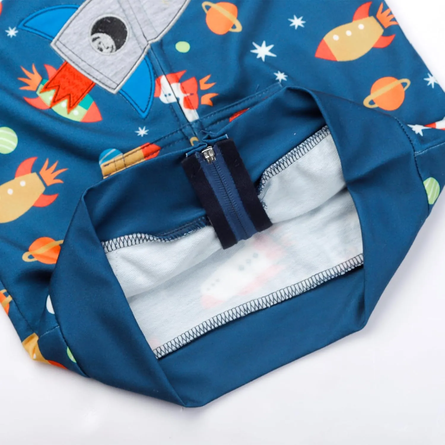 Toddler Kids Zip Up Hoodie Sweatshirt Fall Clothes Boys Hooded Jacket 2-7 Years