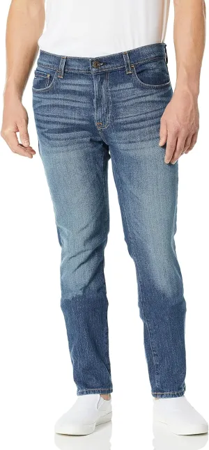 Tommy Hilfiger Mens Stretch Vintage Straight Leg Jeans