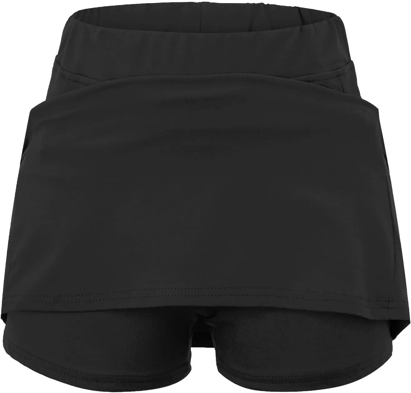 Women Athletic Skorts Workout Gym Running Skirted Shorts High Waisted Tennis Golf Skorts with Pockets
