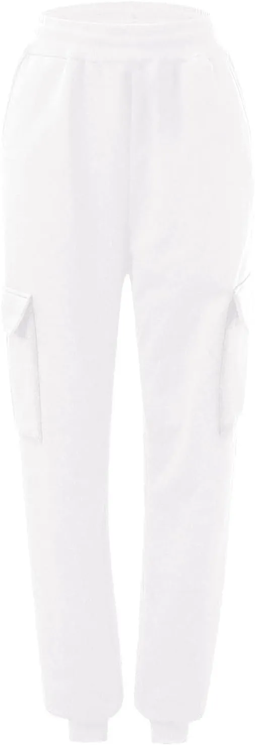 Women Linen Blend Summer Striped Palazzo Pants Elastic Waist Ankle Length Loose Fit Pants Trendy