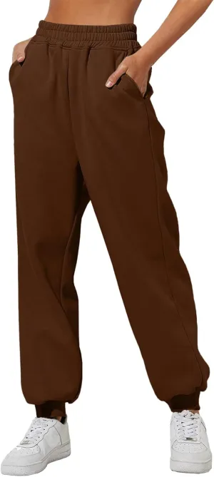 Women Linen Summer Loose Flowy Pant Trousers Low Waist Stretchy Straight Slim-Fit Pants Trendy