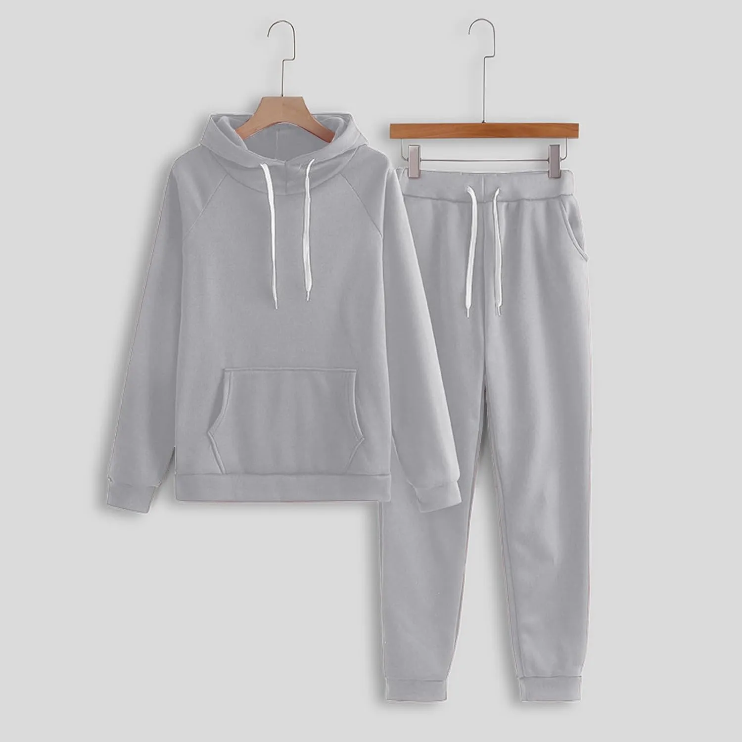 Women's 2 Piece Lounge Sets Long Sleeve V Neck Vintage Sweater Two Piece Travel Outfits Sweatsuits Sweatsuit