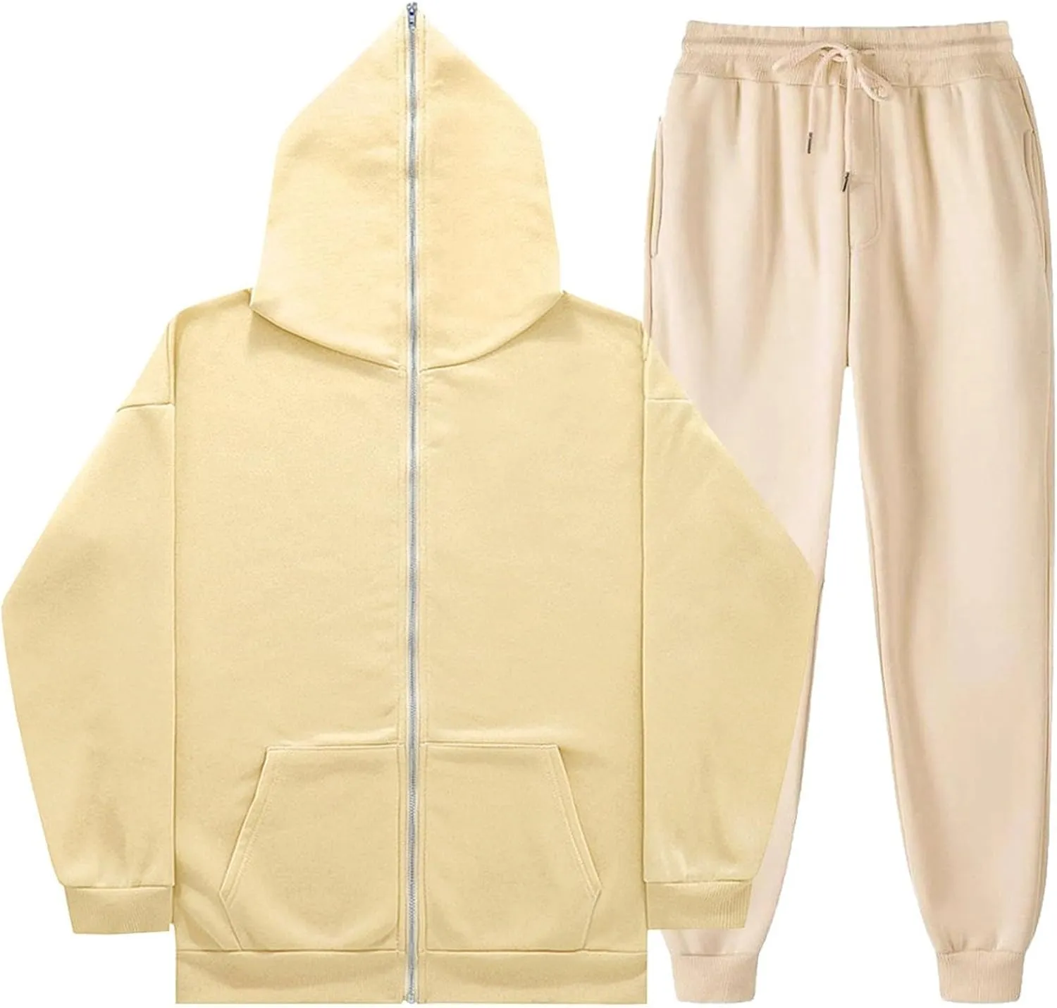 Women's 2024 Fall Two Piece Outfits Long Sleeve V Neck Comfort Fall Pullover and Wide Leg Pants