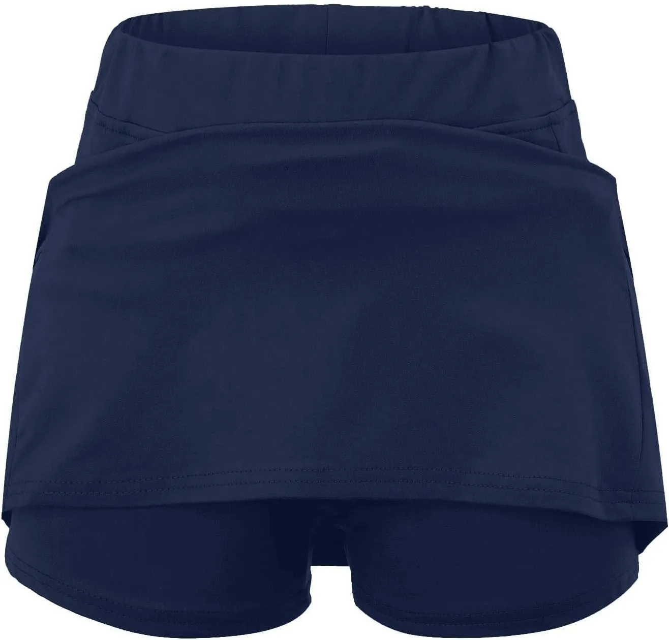 Womens Athletic Skirt with Shorts Mini Golf Tennis Running Workout Lightweight Comfy Oversized Skort Skirts with Pockets
